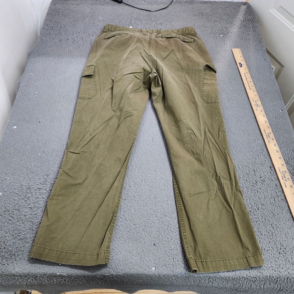 Banana Republic Aiden Fit Cargo Pants Mens 36x30 Olive Green Utility Casual - Picture 3 of 8